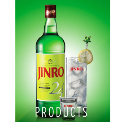 Jinro 24 Soju (750ml)