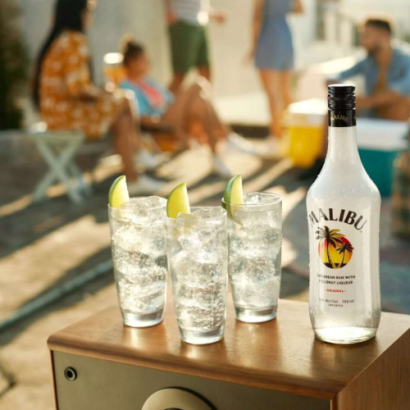 Malibu Coconut Rum (750ml)