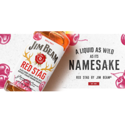 Jim Beam Red Stag Black Cherry Bourbon