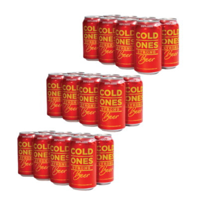 Cold One Strong Beer (24-Pack, 8x3)