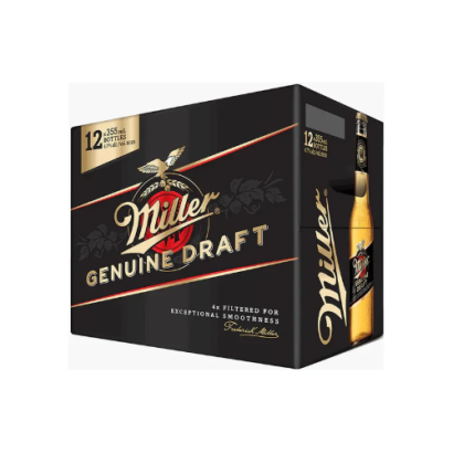 Miller Genuine Draft (12 Bottles)