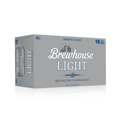 Brewhouse Light 355ml (15 Can Pack)