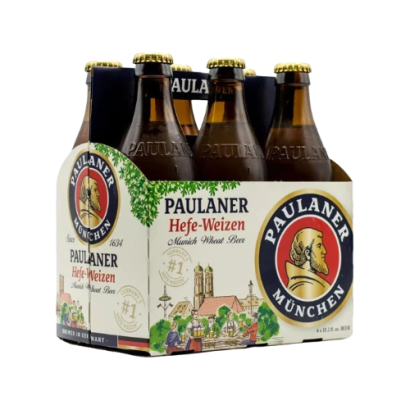 Paulaner Hefe-Weißbier (6 Bottles)