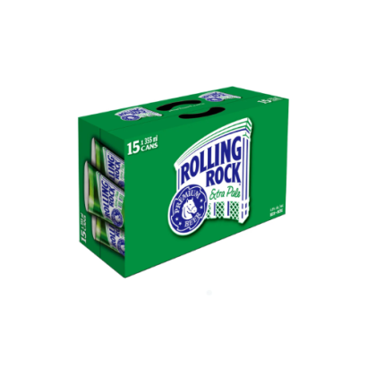 Rolling Rock Lager (15 Cans)