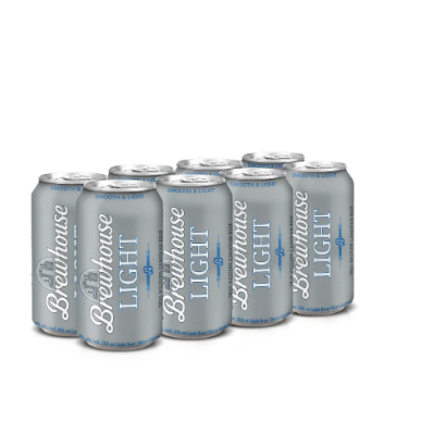 Brewhouse Light Beer (8-Pack)