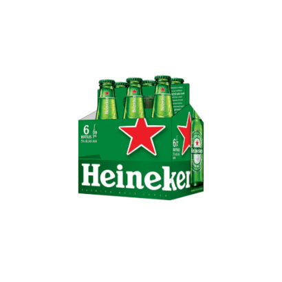 Heineken Lager 6 Bottles