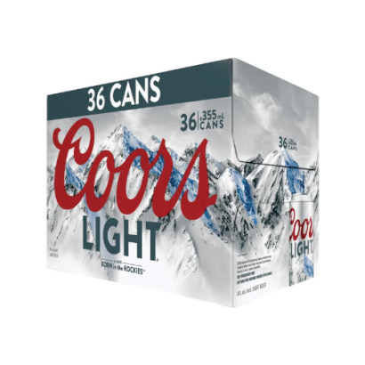 Coors Light 36 Pack