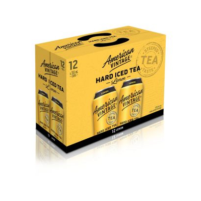 American Vintage Iced Tea Lemon 12 Pack