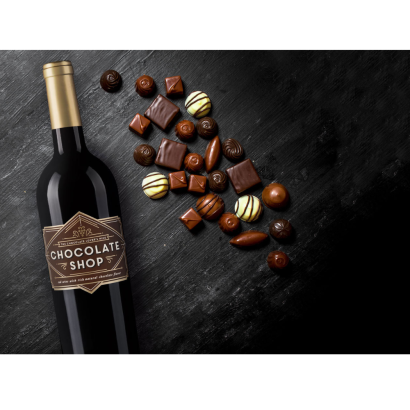 Chocolate Shop Red Wine with Chocolate