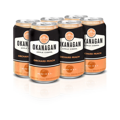 Okanagan Peach Cider 6 Pack