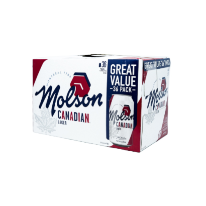 Molson Canadian 36 Pack