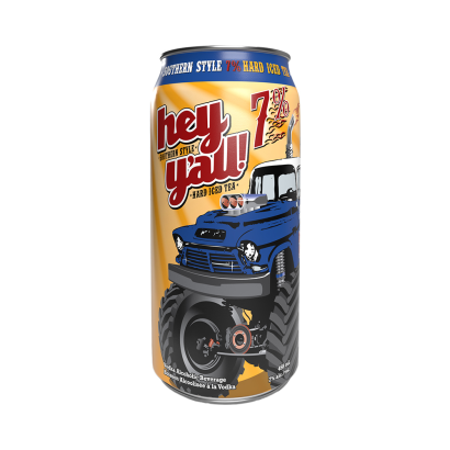 Hey Y'all 7% Hard Iced Tea Tall can