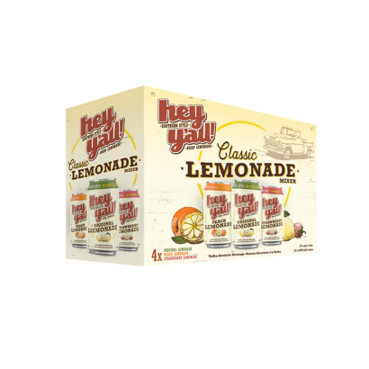 Hey Y'all Lemonade Mixer 12 Pack