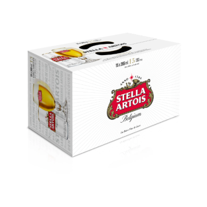 Stella Artois 15 Pack Cans