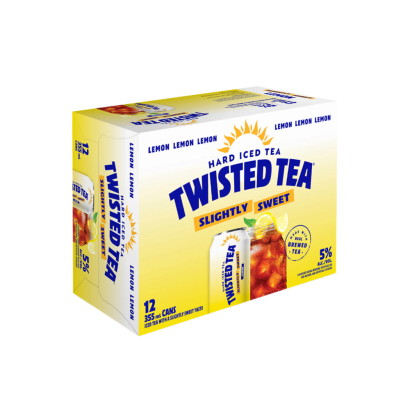Slightly Sweet Twisted Tea 12 Pack