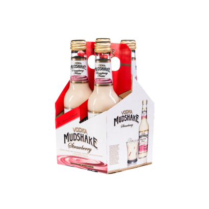 Strawberry Vodka Mudshake 4 Pack