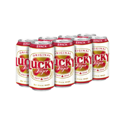 Lucky Lager 8 Pack