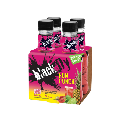 Black Fly Rum Punch - 4-Pack