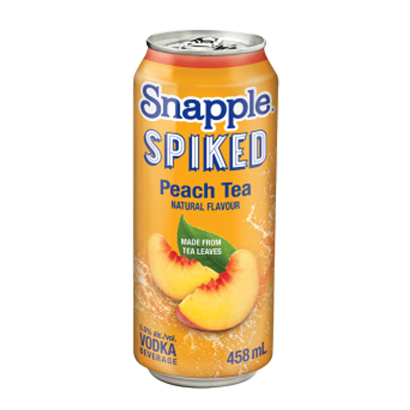 Snapple Spiked Peach Tea Vodka Beverage