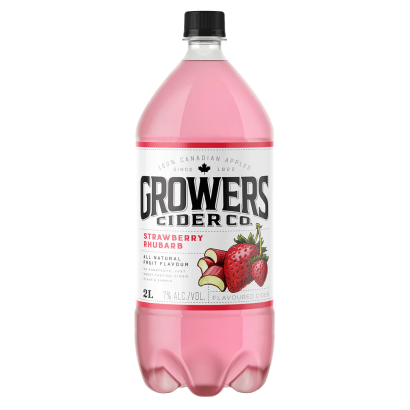 Growers Strawberry Rhubarb 2L