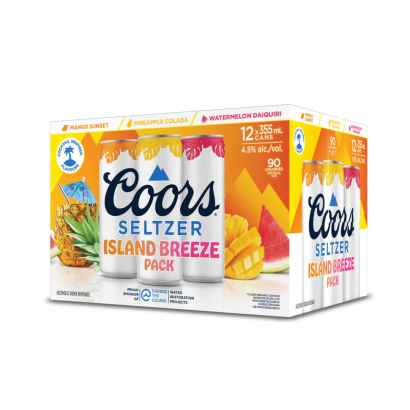 Coors Seltzer Island Breeze Mixer 12-Pack