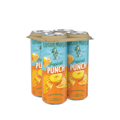 Captain Morgan Tropical Punch (4-Pack)