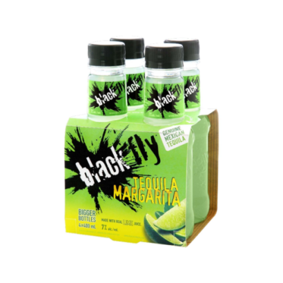Black Fly Tequila Margarita (4-Pack)