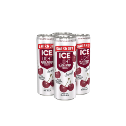 Smirnoff Ice Light Black Cherry (4-Pack)