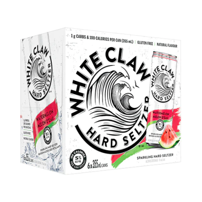 White Claw Watermelon Hard Seltzer (6-Pack)