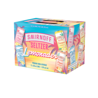 Smirnoff Seltzer Lemonade Mix (12-Pack)
