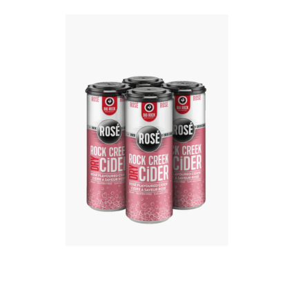 Rock Creek Rose Cider (4-Pack Cans)