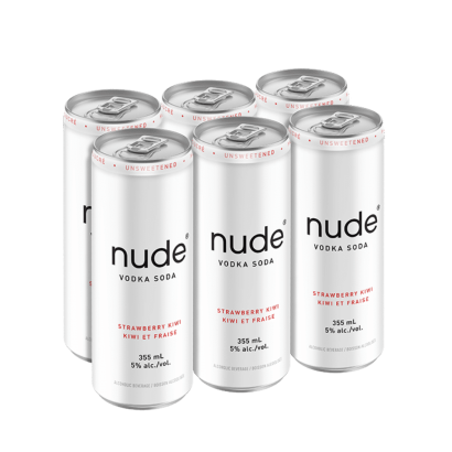Nude Vodka Soda Strawberry Kiwi (6-Pack)