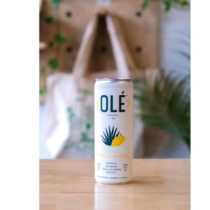 Ole Chili Mango Tequila Seltzer (4-Pack Cans)