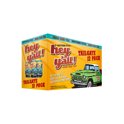 Hey Y'all Tailgate Hard Iced Tea (12-Pack)