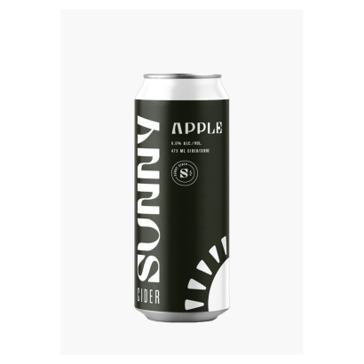 Sunny Apple Cider - 4-Pack Tall Cans