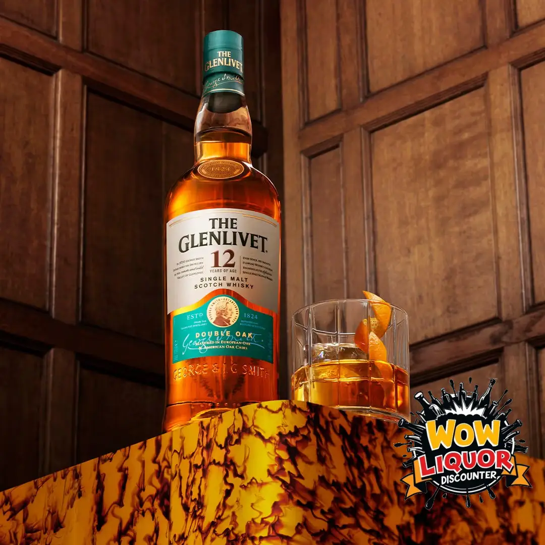 【古酒】THE GLENLIVET 12年 Glenlivet 12 Year Old Scotch Whiskey 750ml - WOW Liquor Discounter