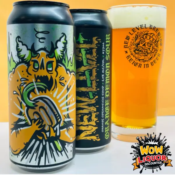 Orange Demon Creamsicle Sour 4 Packs