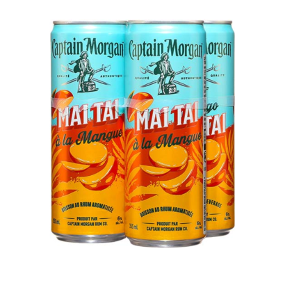 CAPTAIN MORGAN MANGO MAI TAI 4 PK