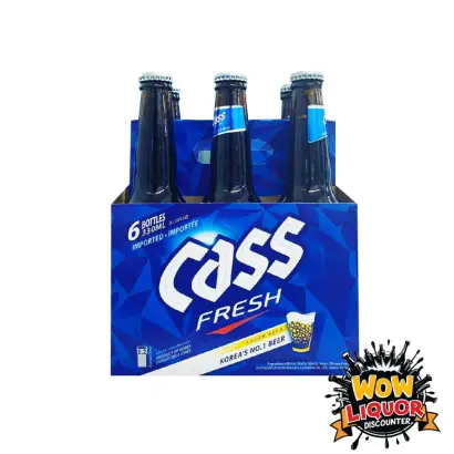 Cass Fresh Korean Beer 6 Pack