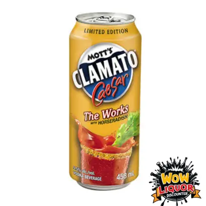 Motts Clamato The Works Caesar
