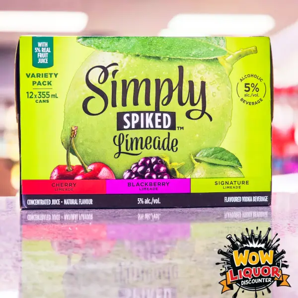 Simply Spiked Limeade Mix 12 Pack