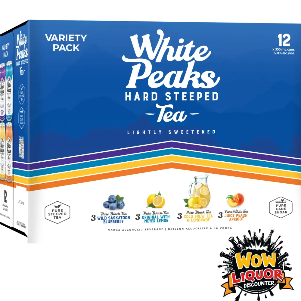 White Peaks tea Variety 12 Pack