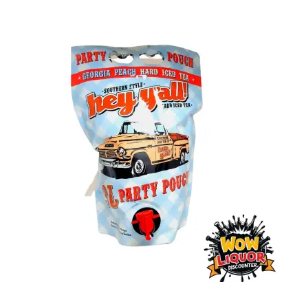Hey Yall 3l Peach Party Pouch