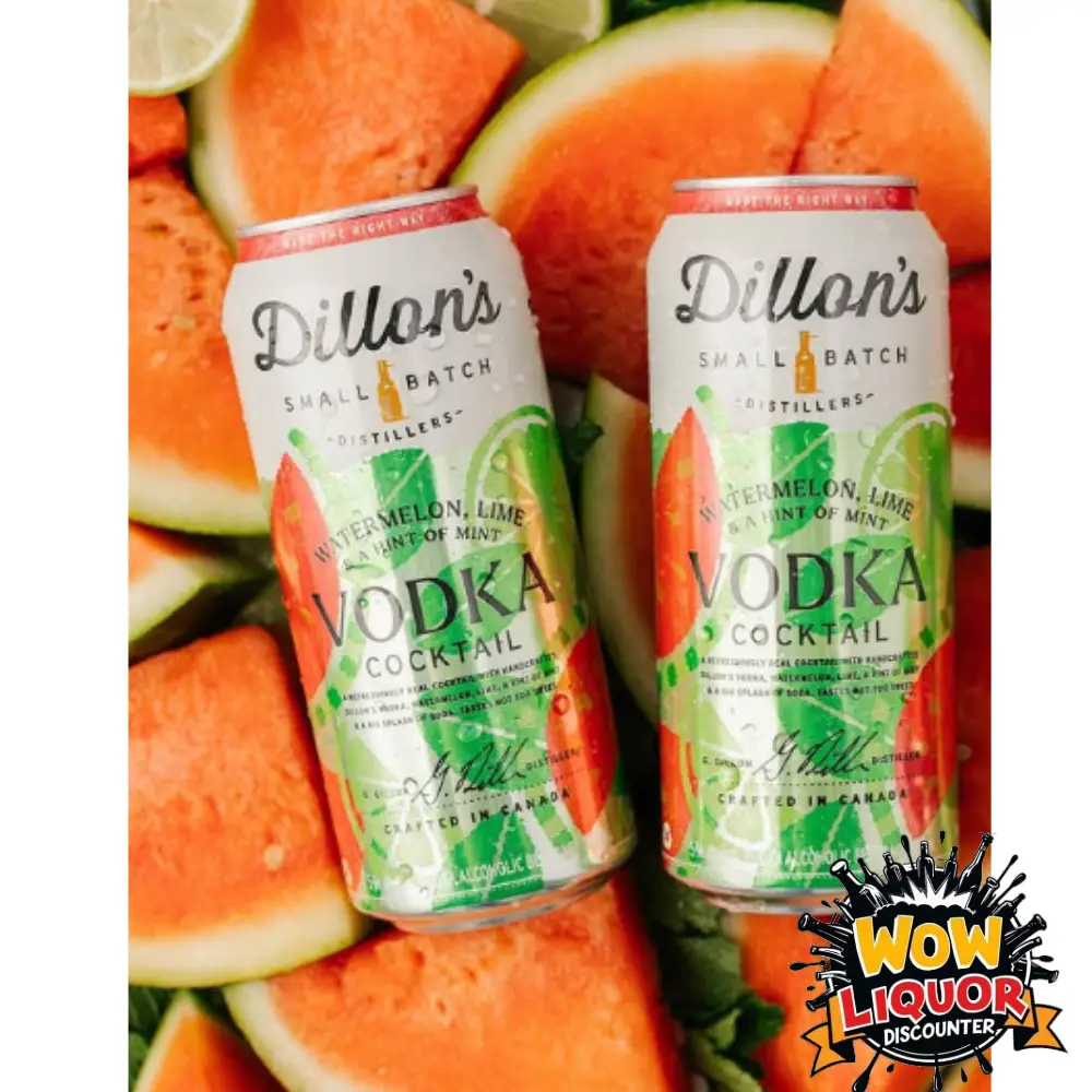 Dillon Vodka Watermelon Lime Mint 473ml - Image 2
