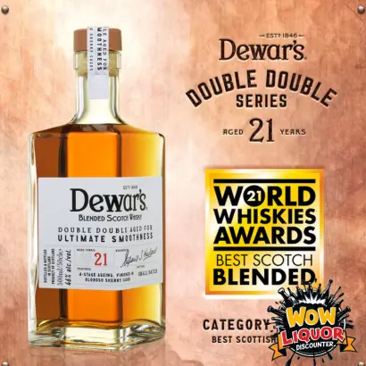 Dewar's Double Double 21 Year Old Blended Scotch Whisky 375ml