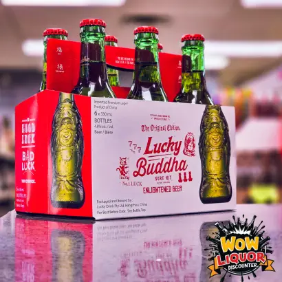 Lucky Buddha Beer 6 Pack