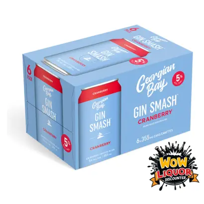 Georgian Bay Cranberry Gin Smash 6 Pack