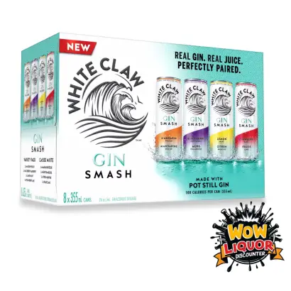 White Claw Gin Smash 8 Pack