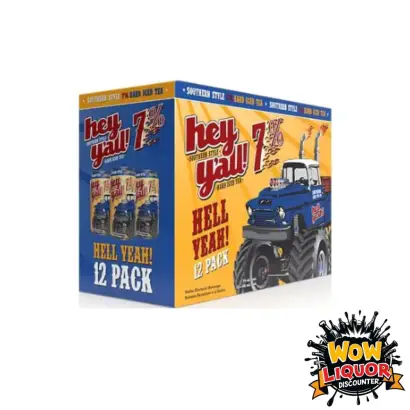 Hey Yall 7% Hard Iced Tea 12 Pack