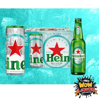 Heineken Silver 12 Pack Cans